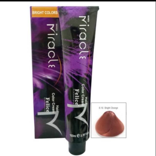 Cat Rambut Felice Miracle 8/16 bright orange