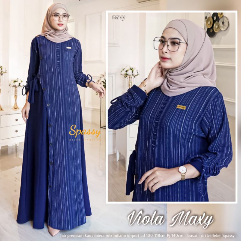 STORY + VIOLA MAXY BY SPASSY ORI 100%_READY STOK REAL PICT