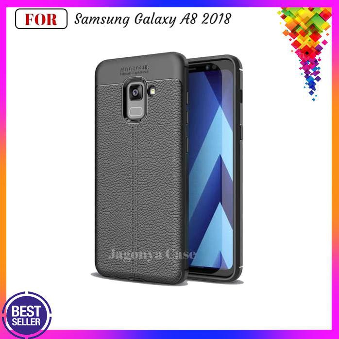 CASE LEATHER AUTOFOCUS SAMSUNG GALAXY A8 2018 ULTIMATE