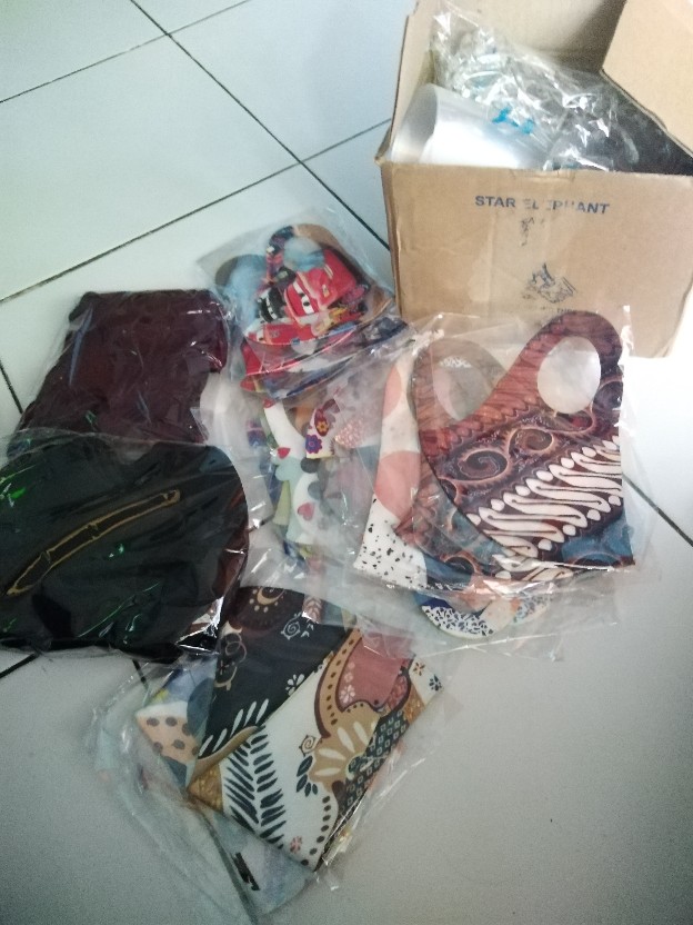 Face Shield Pelindung Wajah, Bahan Mika Import