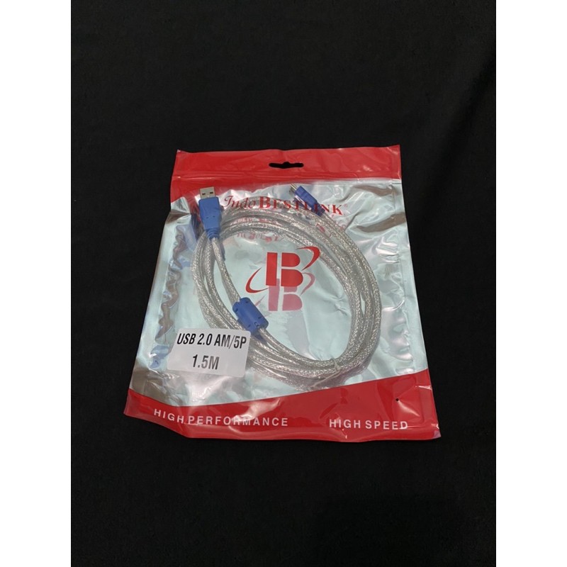 KABEL USB MINI 1.5M - CABLE USB 5 PIN 1.5 METER