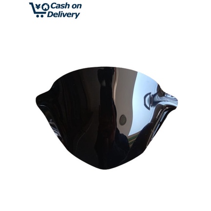 COD Visor Motor Beat Karbu Warna Hitam Bahan akrilik berkualitas ORI - karbon