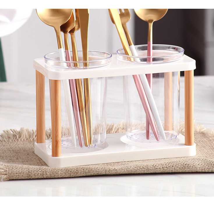 TD-DA Love Life Rak Organizer Dapur Tempat Sendok Garpu Storage Box - LL250