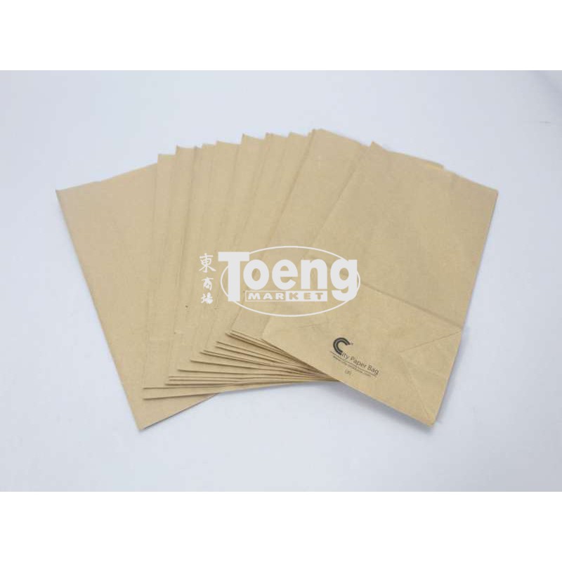 PAPER BAG SMALL COKLAT (20pcs) / PAPER BAG MAKANAN