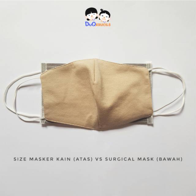 Masker kain dewasa | DUO KRUCILS