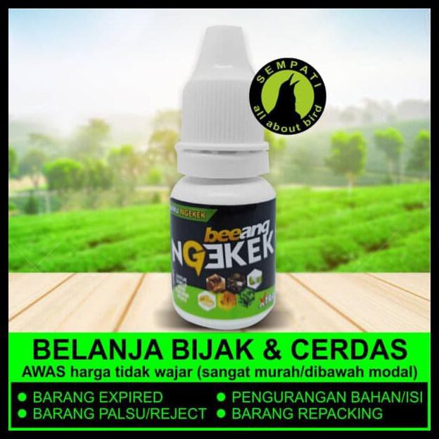BEEANG NGEKEK VITAMIN OBAT JAMU PENGGACOR BURUNG LOVEBIRD LB VBNGUJ