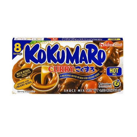 

HOUSE KOKUMARO CURRY HOT 140gr/Curry Sauce Mix/Import