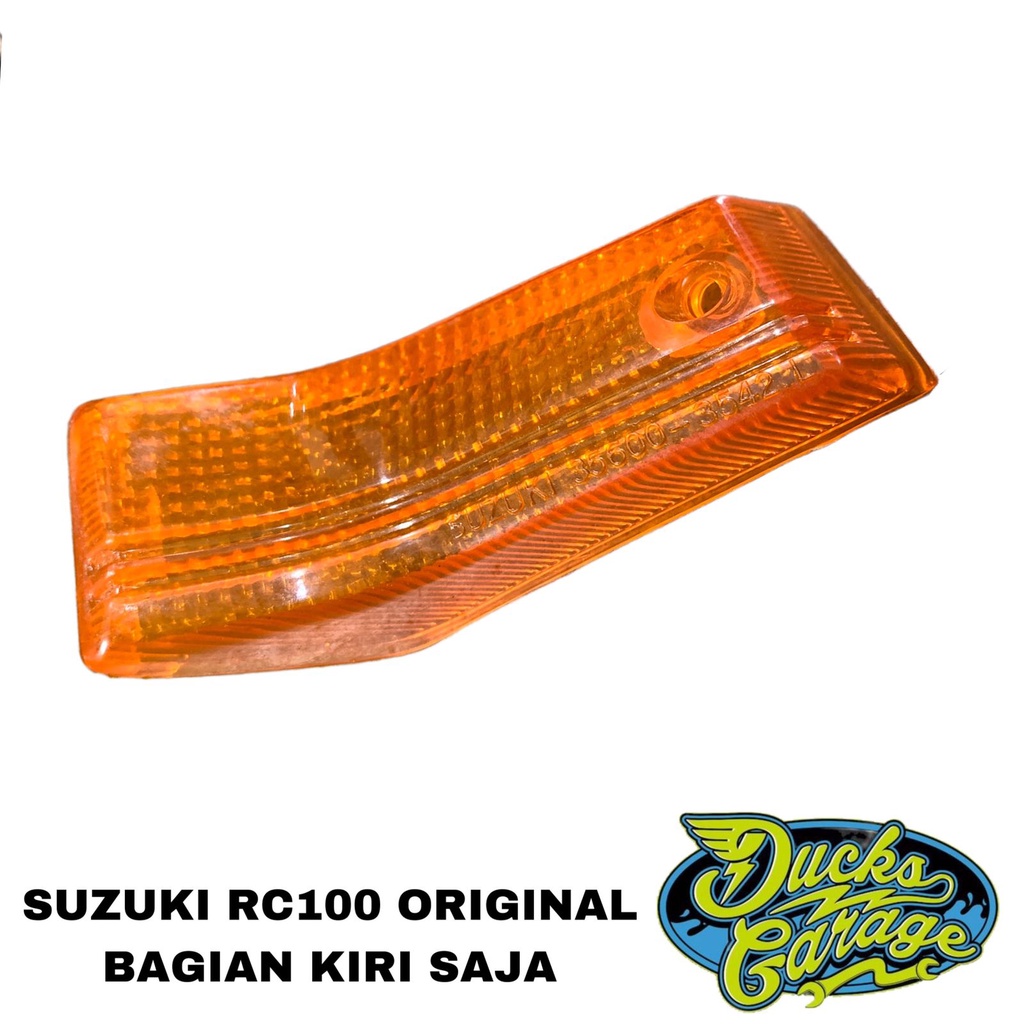 Mika Lampu Sein Sen Depan Suzuki RC 100 RC100 Original Bagian Kiri Saja