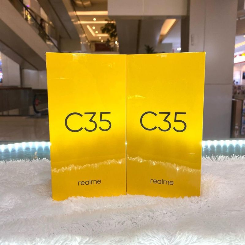 REALME C11 & C31 & C35  RAM 4/128 GB NEW SEGEL UTUH GARANSI RESMI REALME