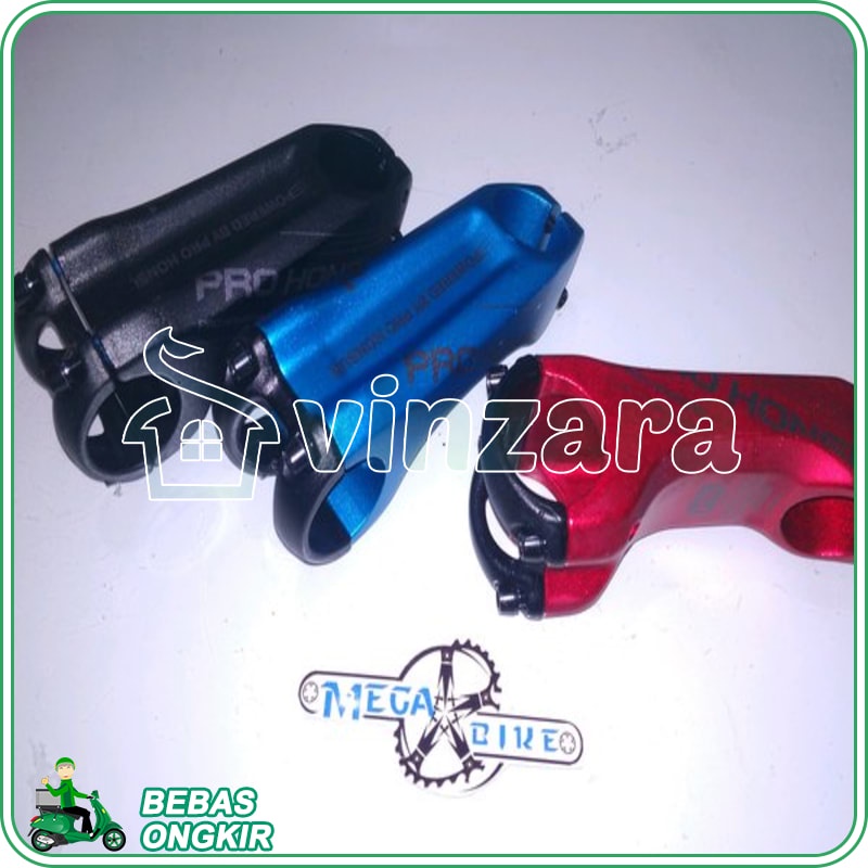 STEM HONSUN PRO 90 mm 9 CM 17 DEGREE 31.8 mm Alloy CNC 7075  MTB XC AM road balap