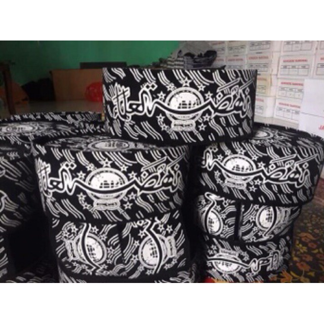 SONGKOK NU AC FULL SABLON/NU FULL LUKIS/SONGKOK NU/PECI BATIK/SONGKOK MOTIF/PECI/PECI NU