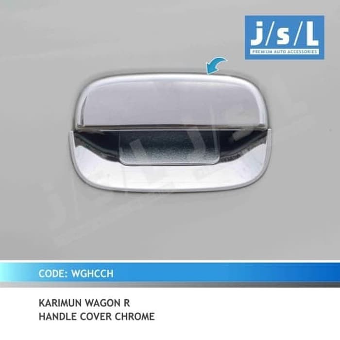 Cover Handle Karimun Wagoon R Chrome