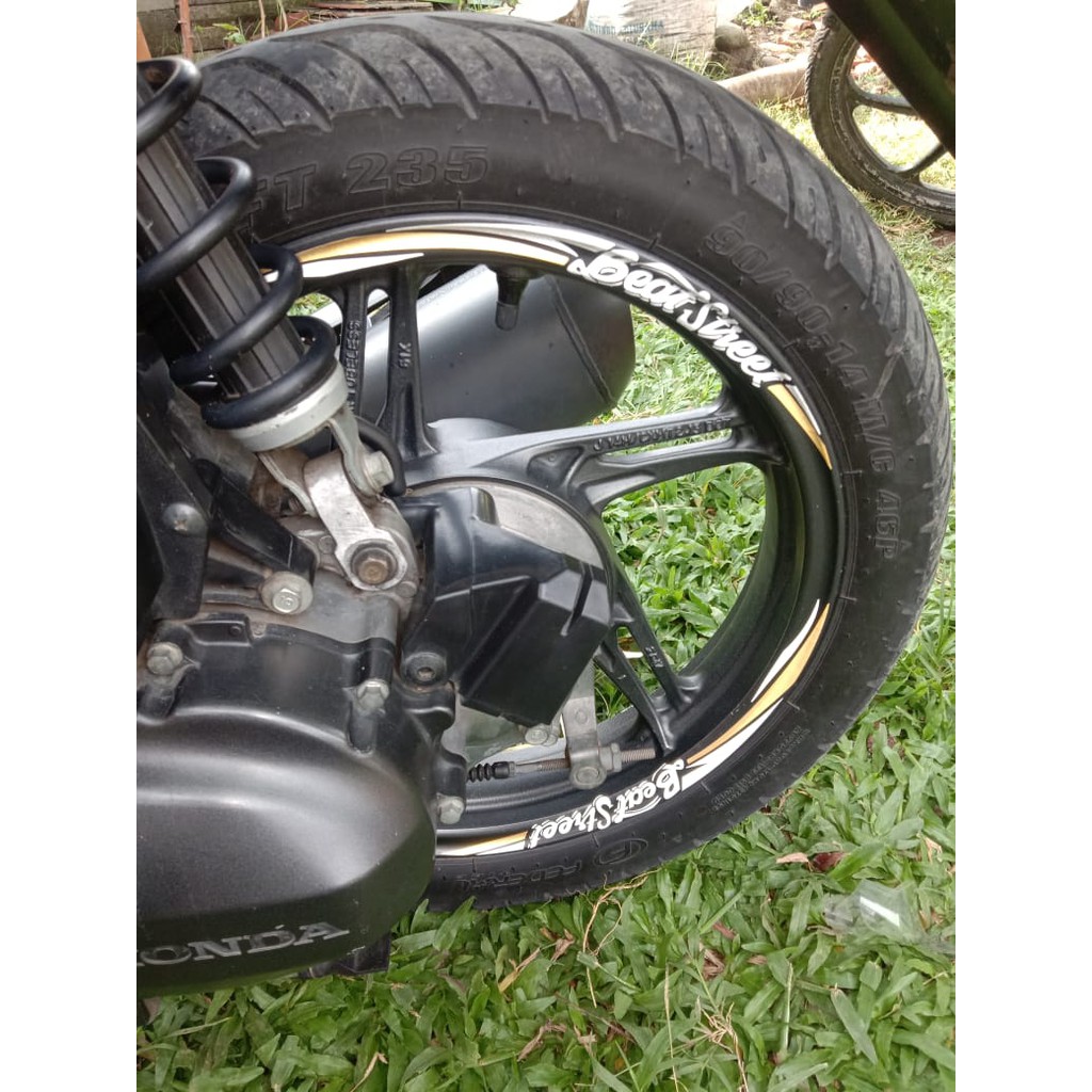 stiker velg beat street Sticker cutting list velg honda beat street part 2