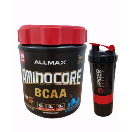 ALLMAX ALL MAX AMINO CORE BCAA 90 SERV 111 SERVING BPOM HALAL 9:6:5  FITNES FITNESS GYM OLAHRAGA UNTUK PRIA DAN WANITA CUTTING BULKING DIET MAINTENANCE FAT LOSS ON OPTIMUM NUTRITION GOLD STANDARD 100 % 100% MUSCLETECH NITROTECH CARNIVOR