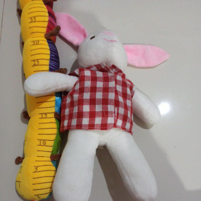 Boneka kelinci bahan miniso