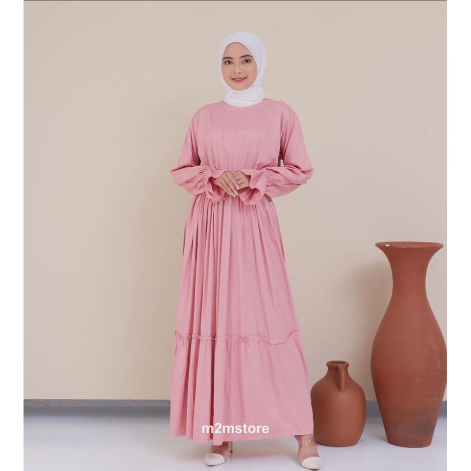 (MGA) GAMIS BARENA REMPEL MOSCREPE PREMIUM