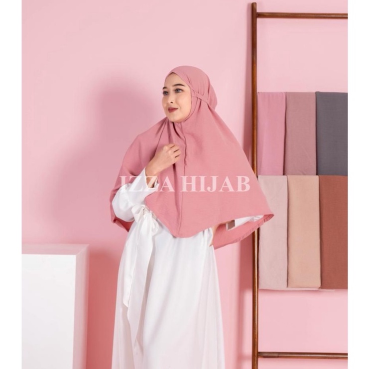 Bergo Crinkle Airflow by Izza hijab