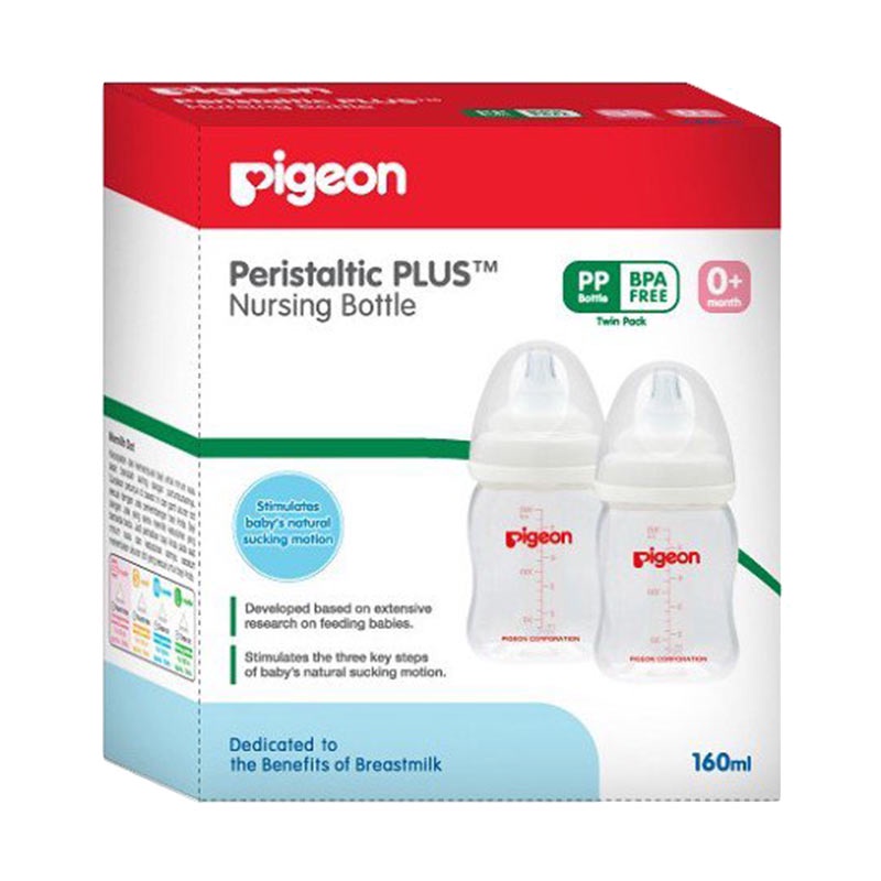 Pigeon Botol Twin Pack Wide Neck 160ml