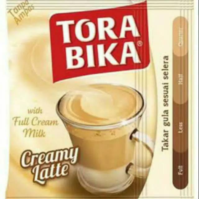 Tora Bika Creamy Latte isi 5 pcs