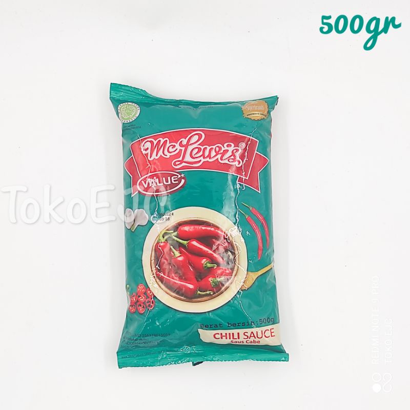

Mc Lewis Chili Sauce / Saus Sambel / Saus Cabe 500gr