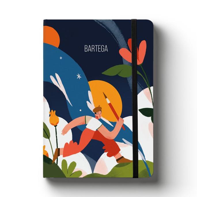 

(BISA COD) The Artist and The Dreamer Bartega x Papermark (A5 Sketchbook) TERUJI Kode 1297