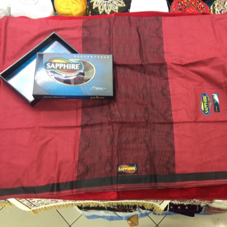 sarung saphire polos warna