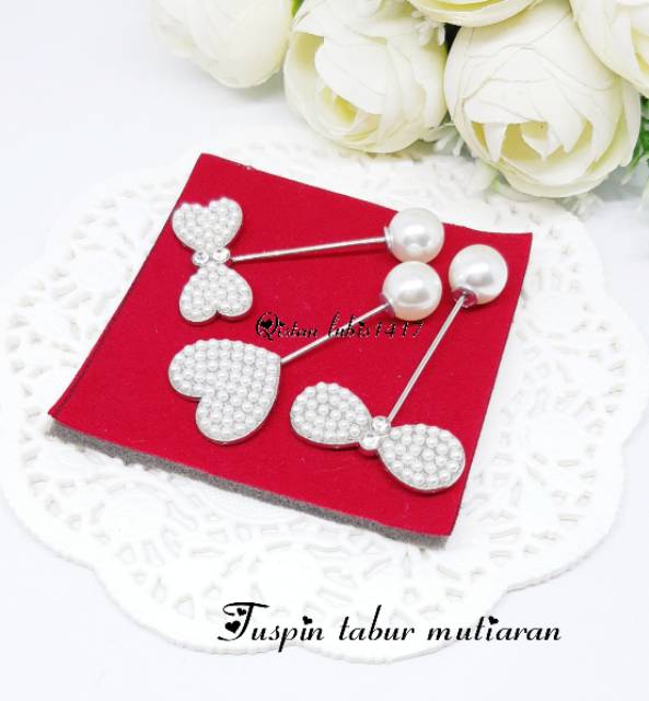 Tuspin tabur mutiara premium