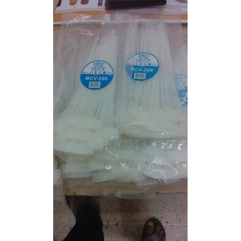 

Maker TIE 20 cm x 3.6mm Pengikat Kabel label / Cable Ties Label name