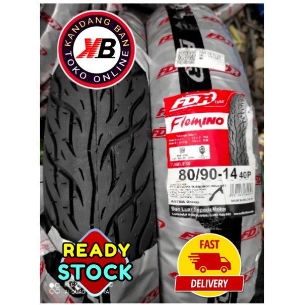 BAN TUBLES MATIC FDR FLEMINO 80/90.14 BAN BARU 100% ORIGINAL,GRATIS PENTIL