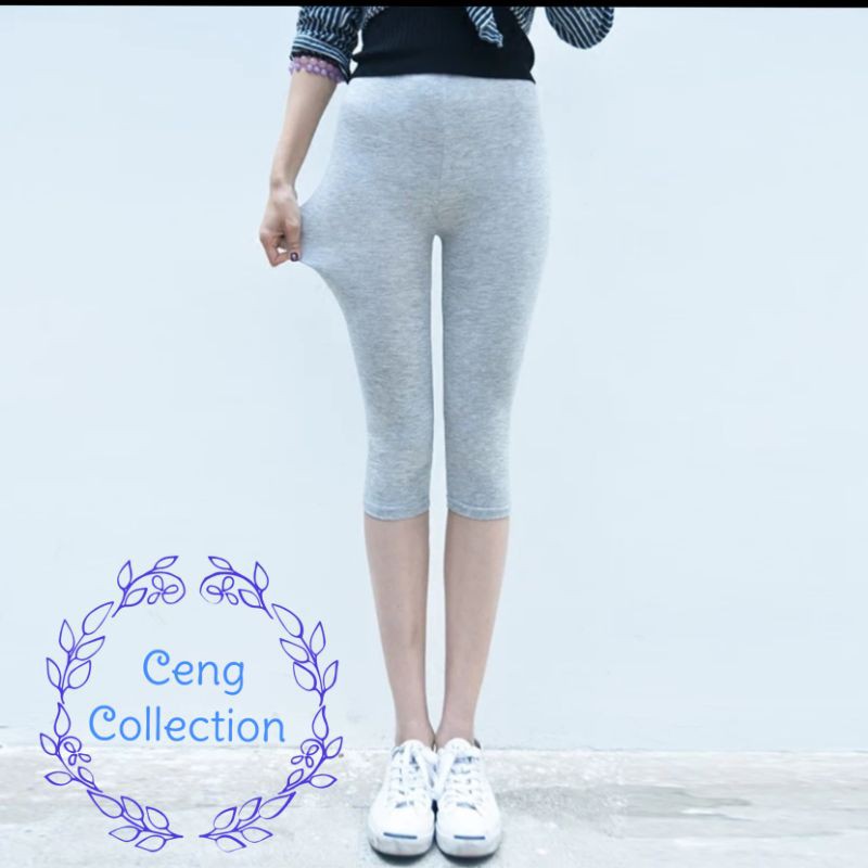 Legging kaos pendek ukuran standar