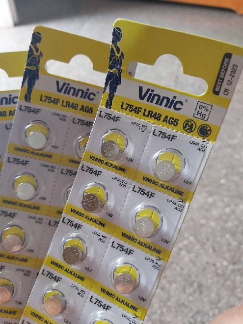 Batre jam tangan Original vinnic L75F LR48 AG5