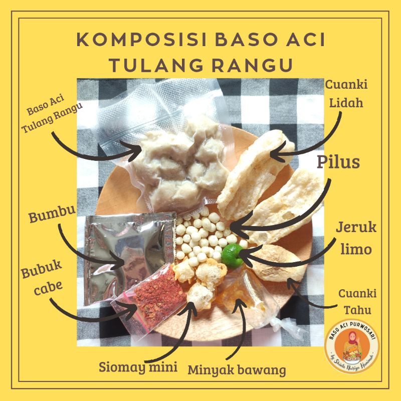 

(TERLARIS) BASO ACI TULANG RANGU PEDAS INSTAN HOME MADE 100% HALAL