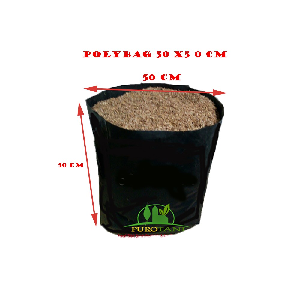 Pot Polybag PE 50CM X 50CM Ukuran 50x50 1kg