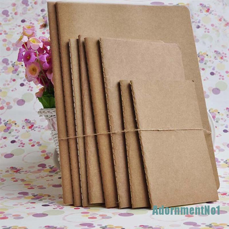 [AdornmentNo1]Kraft paper notebook blank notepad book vintage journal notebooks