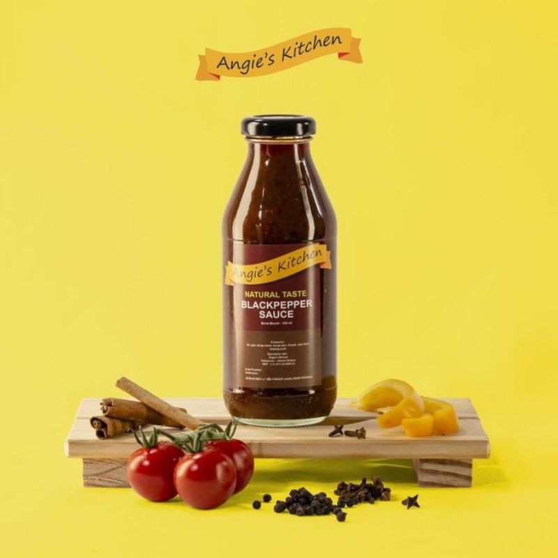 

ANGIE'S KITCHEN BLACK PEPPER SAUCE 350ML