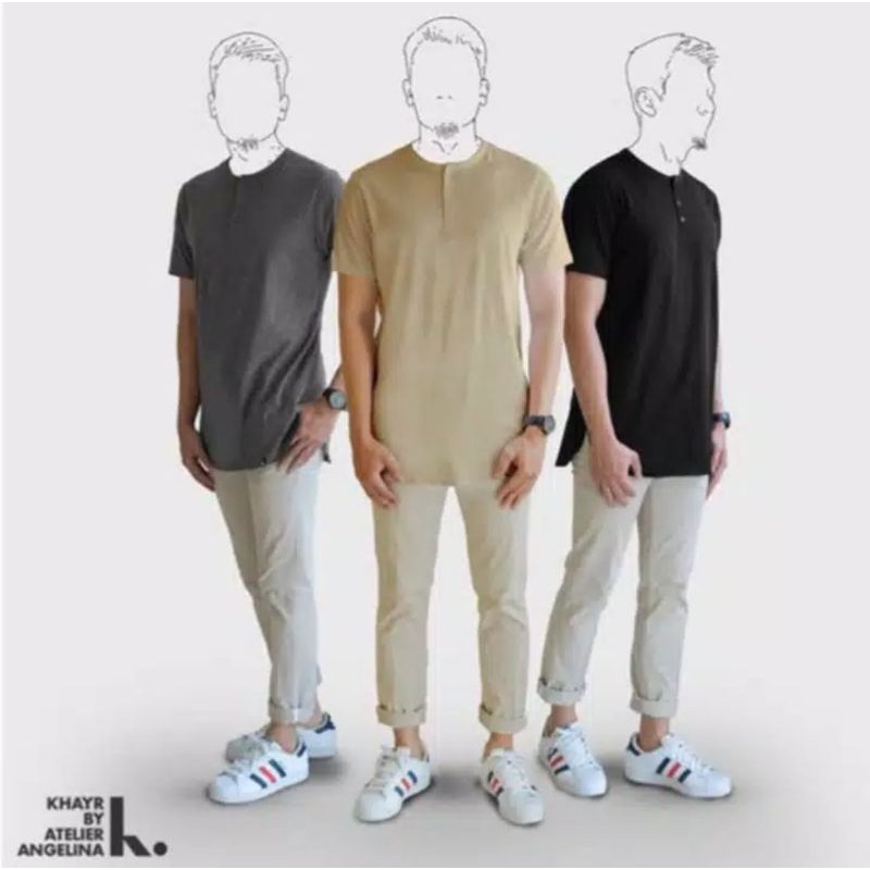 Baghdad Khayr Basic T-shirt Koko by Khayr Angelina Atelier