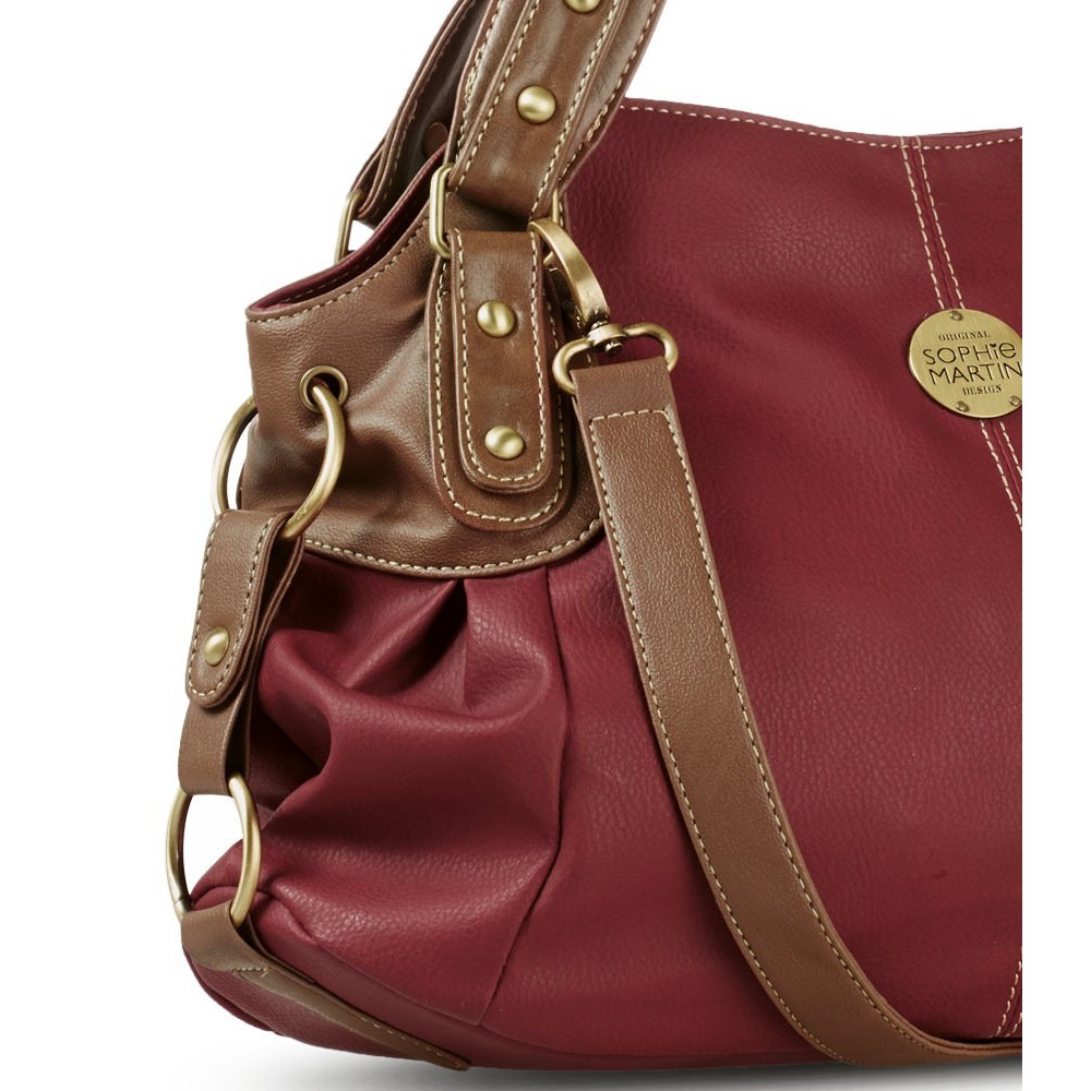 EXCLUSIVE TAS WANITA CAGNOTTE BAG MR27GL SOPHIE MARTIN PARIS MERAH MEWAH TERBARU TERLARIS