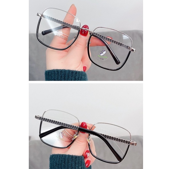 Kacamata Transparan anti Radiasi Gaya Korea Untuk Pria Dan Wanita