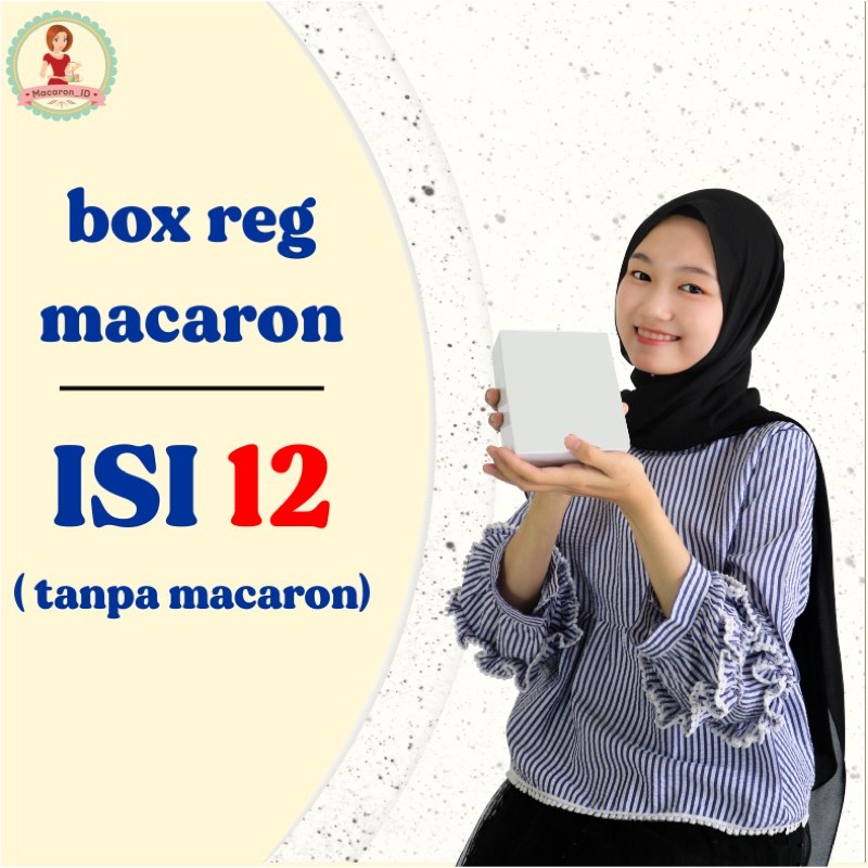 Regular Macaron Box Tanpa Isi Harga Murah