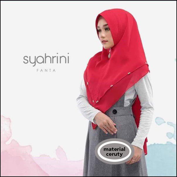 Jilbab Instan Hijab Mini Khimar Ceruti Syahrini