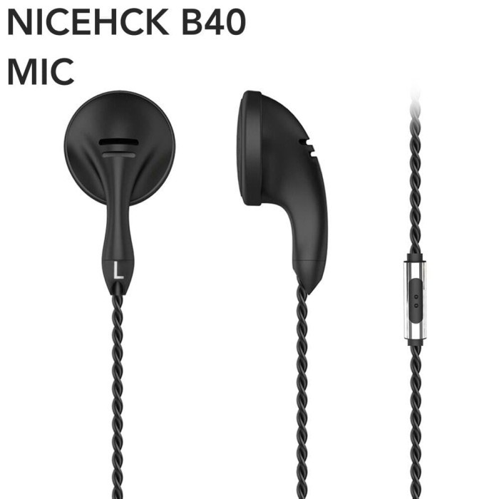 Earbud NiceHCK B40 32 Ohm 14.8mm MIC