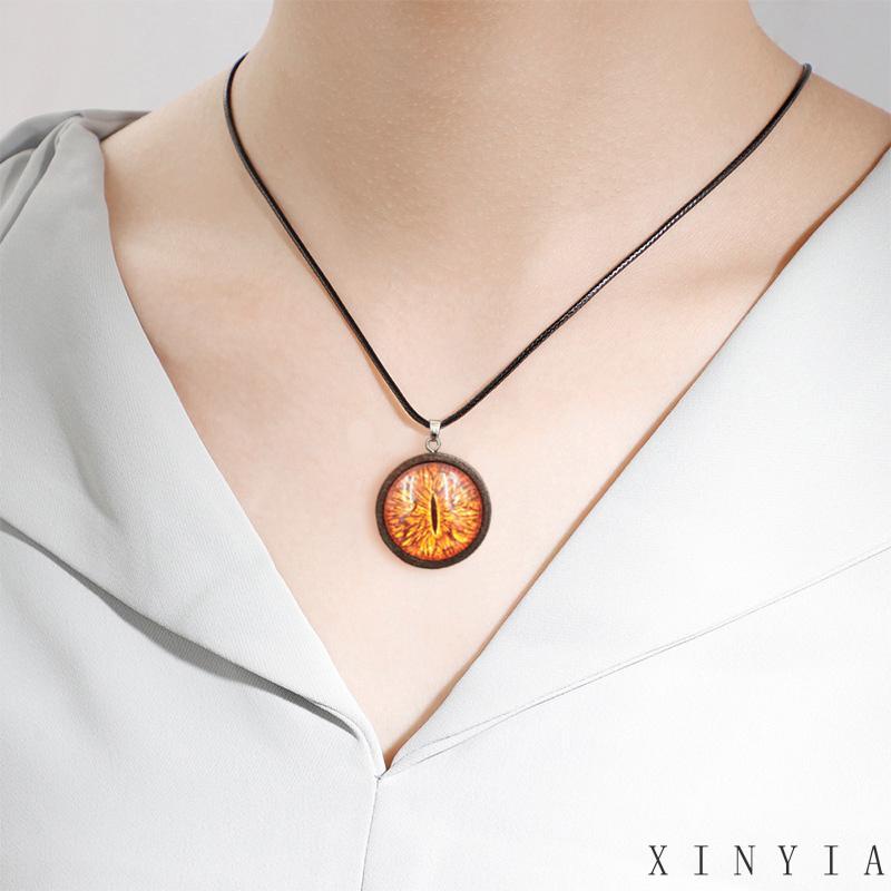 【COD】Turkish red Evil Eyes Charm Pendant Necklace Creative Fashion Jewelry Hadiah Ulang Tahun Pria