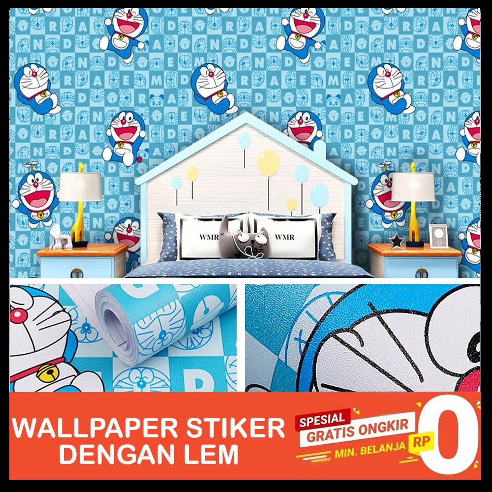 Wallpaper Stiker  Dinding  Motif Karakter  Size 45cm x 10m 