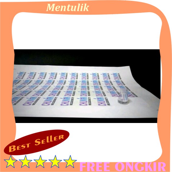 

CUMA HARI INI SAJA!!! 50 Off Stiker Sticker Transparant Print and Cut Label ukuran A4plus