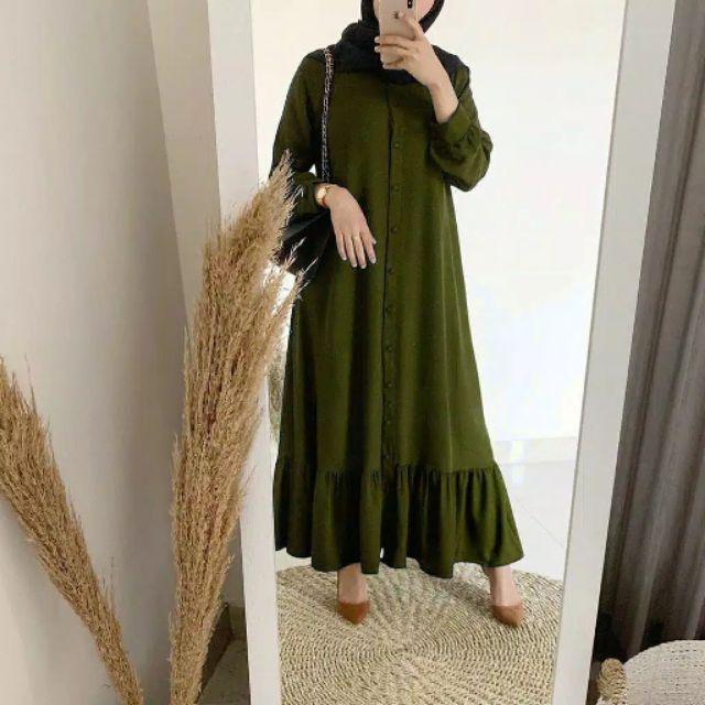 Bella Maxi Dress/Pakaian Wanita/Dress-ARMY
