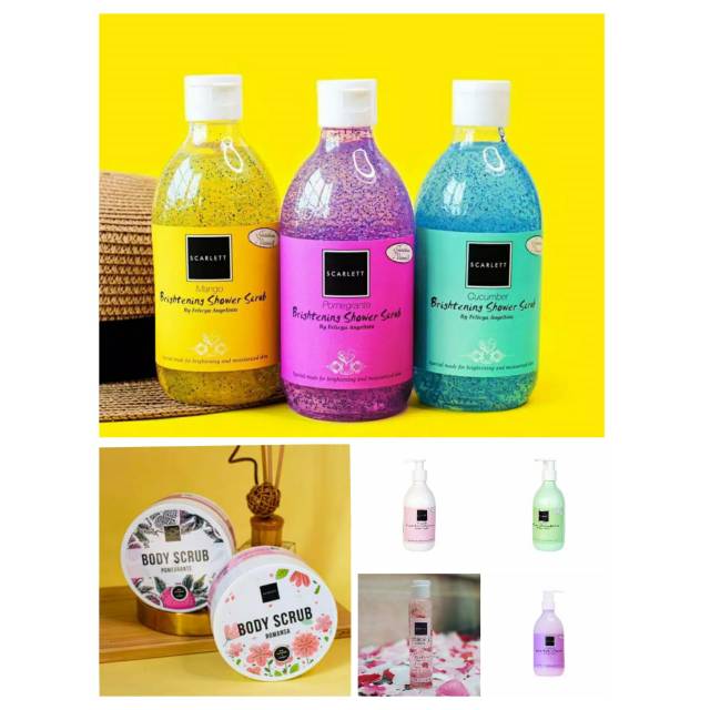 Scarlett Whitening Paket Hemat 6 Item