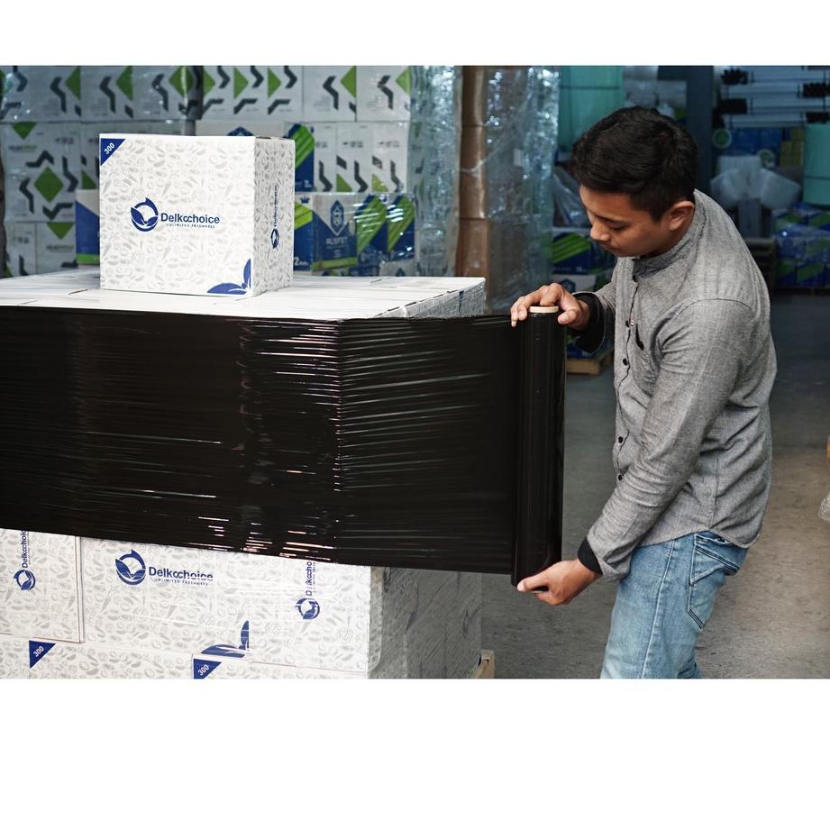

Terbatas HSMGT Stretch Film 50cm x 150m Plastik Wrapping DELKO WRAP /SATUAN 73 Stock Banyak