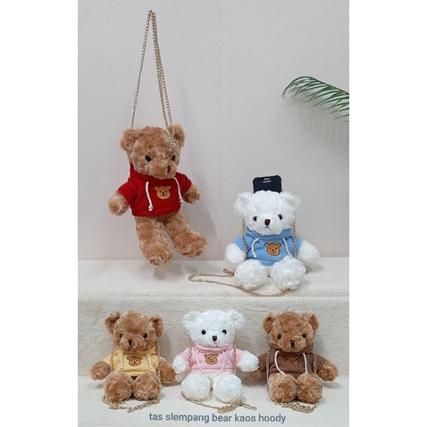 TOYSOPEDIA Tas Selempang Bear Bunga/Slingbag teddy bear