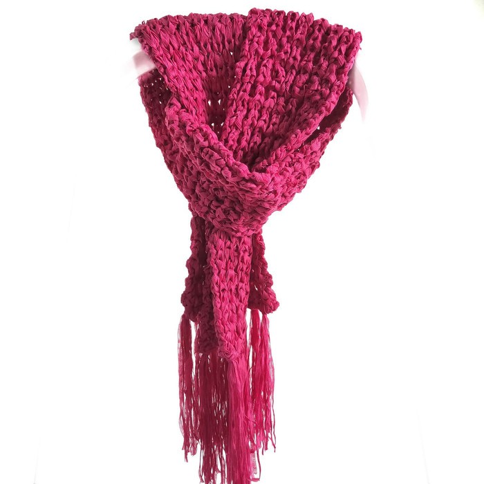 Dijual Syal rajut handmade dewasa scarf shawl SYAL-RAJUT PITA Berkualitas