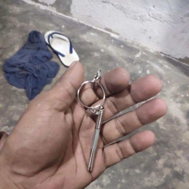 Gantungan Kunci  Model Tool - Obeng Plus Minus - Konci Shok